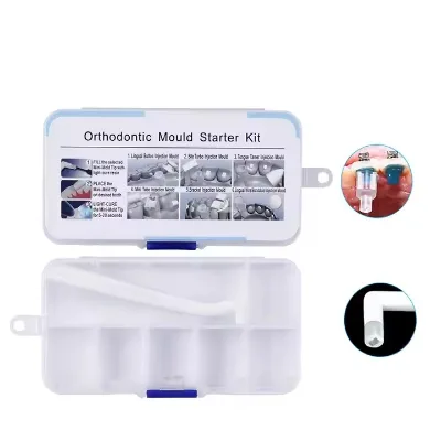 Ortho Brackets Lingual Button Wires Accessories Injection Dental Mould Ortho Lingual Kits Orthodontic Mould Starter Kit