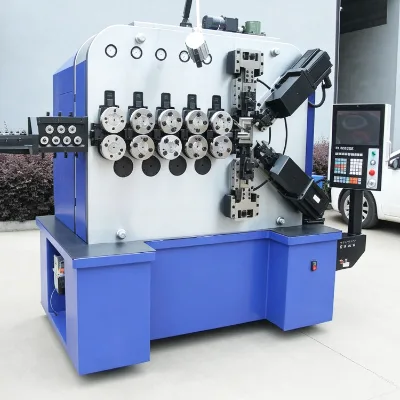 Cnc Machining 8680 Spring Coiling Making Machine Easy Operate 1 Year Warranty Wire Diameter 0.118 to 0.315 Inches