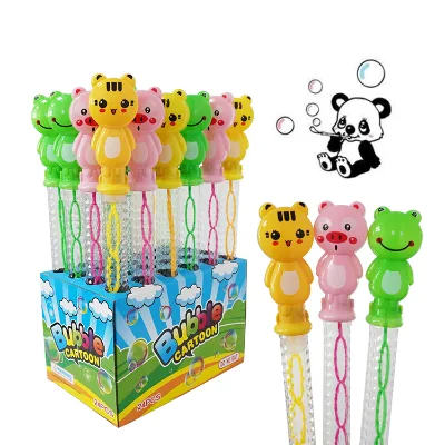 Cartoon Animals Soap Bubble Water for Kids Outdoors Play