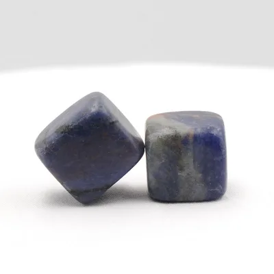DIY Natural Blue Aventurine Crystal Cube Tumbled Stone Bulk Polished Pocket Healing Crystal Gemstones Meditation Balancing Crystal
