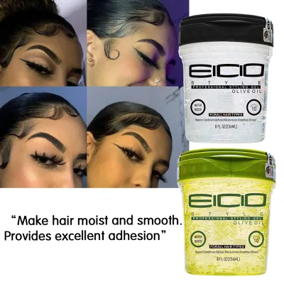 New Arrival Moisturizing Leave-On Gel for All Hair Types Explosion Control Friendly Olive Oil Hair Styling Gel Wax