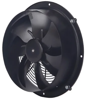 Compact Industrial Axial Fans with OEM Support Electric Power Source Wall Mounting External Rotor Motor Axial Exhaust Fan
