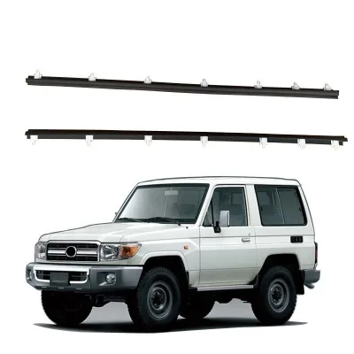 YBJ Car Accessories Window Weather Strip Trim Seal for Land Cruiser 70 71 76 1984-1990 68160-90K01 68170-90K01 Lc79 Weatherstrip