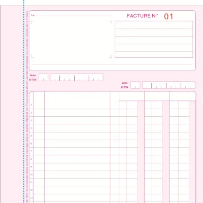 Wholesale Custom Carbonless Bill Receipt Book 2Part 50Sets Sales Book for Commercial Paper Wholesale