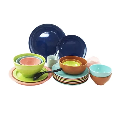Melamine Dinnerware Set House Use Color Melamine Tableware Set Similar Porcelain Melamine Tableware Set