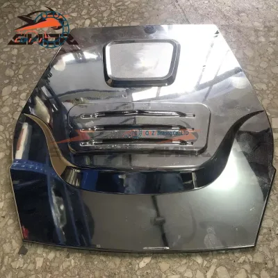 SNOR Hot Selling Chrome Front Fender Mudguard for Bajaj RE 225 Motorcycle Tricycle Tuk Tuk Front Cover