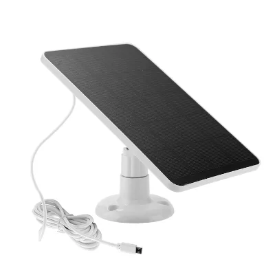 Micro USB+Type-C Outdoor Solar Cells Charger Solar Panels for Security Camera