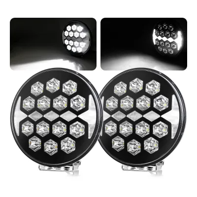 Day Time Running High Power Super Bright Round Spot 140W 9 Inch Car Truck Headlamp DRL Led Driving Light for Volvo