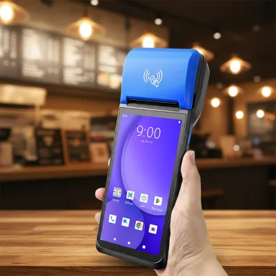 FYJ-F1-99 3+32G Biometric Fingerprint Reader Pos Machine Restaurant Software Android All in One Pos System for Gasoline Station
