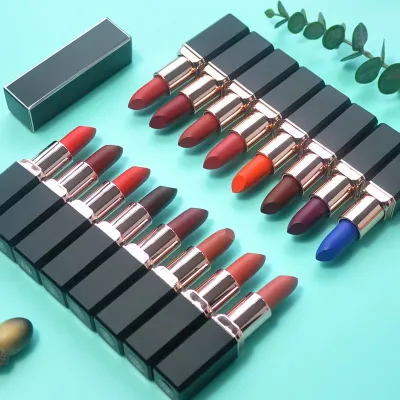 OEM lipstick with waterproof easy-to-apply lipstick  High quality Non-stick cup lipstick