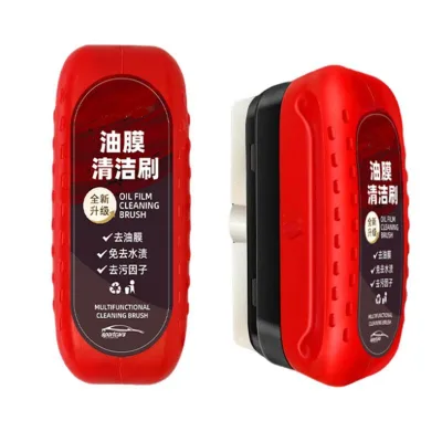 Automotive Oil Film Cleaning Brush Improve Clarity and Visibility Automotive Glass Oil Film Remover Polish