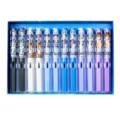 Beginner Calligraphy Pen Kit Corrective Grip Fountain Pen with Erasable Cartridge for Children for Students Plastic Material