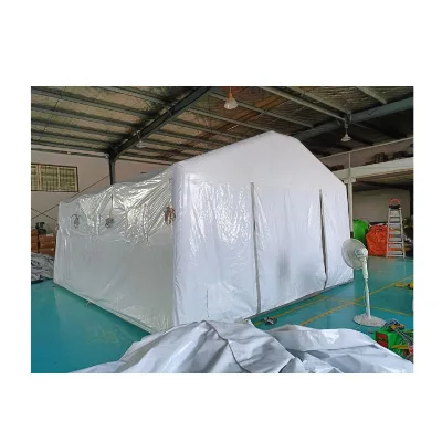 White Shelter Tent Customized Inflatable Workstation Paint Spray Booth Tent