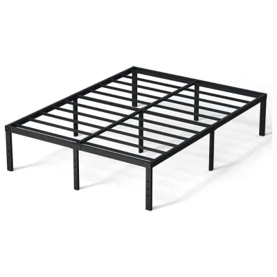 AAG Modern Space Saving Home Hotel Apartment Smart Furniture Bedroom Floor Iron Metal Queen King Twin Platform Bed Frame Base