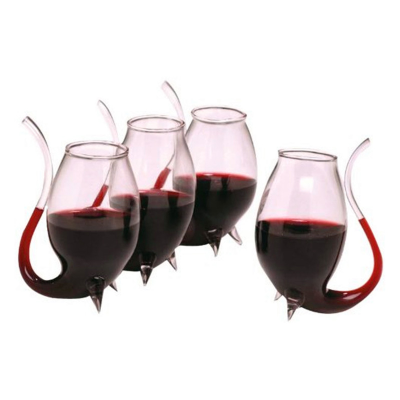 Rapid Champagne Consumption Glass/unique champagne Glass / Champagne Bong Shooter