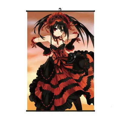 Japan Anime Scroll Wall Hanging Poster Big Size 60x90 40x60cm Wall Hanging Art
