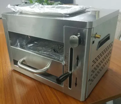2025 Promotion Beef Chicken BBQ Grills Powder Coated Stainless Steel Cast Iron Pizza Oven for Kitchen Room Mexico Model 762-03