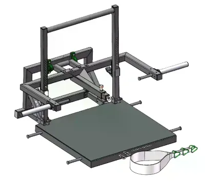 Safe Belt Squat Rack Strength Machine Fitness Gym Equipment