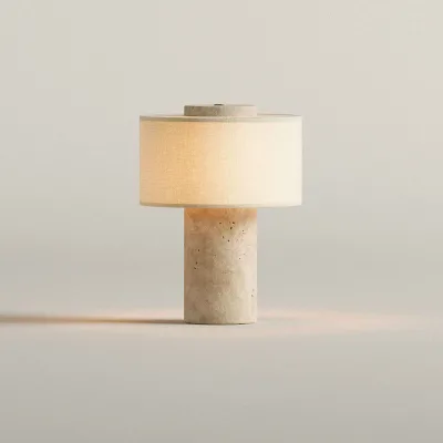 Nordic Luxury Desk Lamp, Bedroom Marble Designer's Home Lighting, Living Room Atmosphere Light