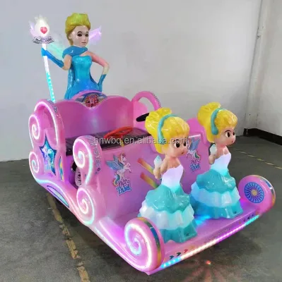 Low Cost Electric Bumper Car for Small Parks Adventure Parks & Indoor/Outdoor Use-Plastic Construction