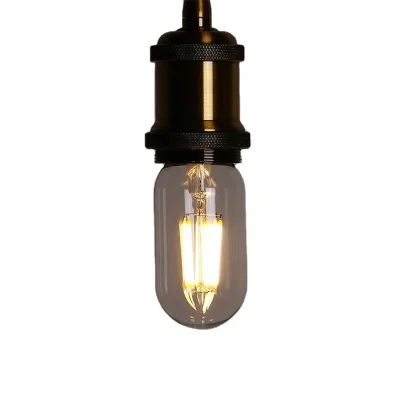 High Quality Retro Restaurant Decor T Shape Lamp Balls E27 Warm White Christmas Fence Decoration Supplies LED Light Bulb Factory