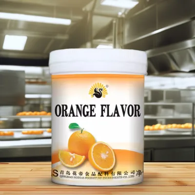 Economical and Long-Lasting Orange Flavor Powder Stable and Versatile Fragrance Additive for Beverages Sweets Ice Cream