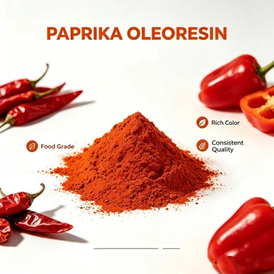 Natural Paprika Oleoresin, Food Grade Plant Based Colorant, Natural Food Pigment for Beverage, Bakery, Confectionery