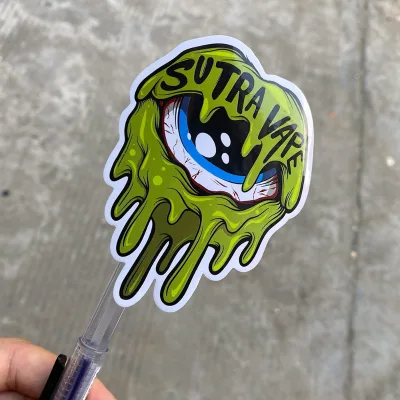 Custom Waterproof Stickers, Vinyl Print Summer Drink Bottle Packaging Stickers, Custom Private Brand logo Stickers