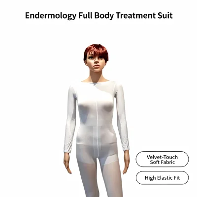 Wholesale Vacuum Massage Body Contouring Suit Reusable Velvet Fabric Full Body Garment for Slimming Equipment Custom in Stock