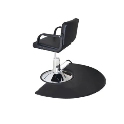 Barber Shop Accessories Waterproof Pvc Pu Barber Station Floor Mat Rectangular Salon Mat