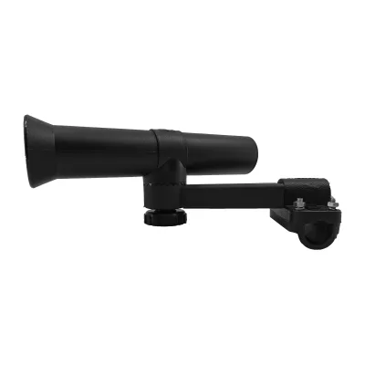 Black Plastic Rod Holder Rail Type Long Arm Adjustable for Marine Fishing Rod Holder