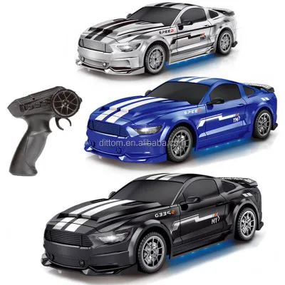 Factory Direct 1/24 2.4G RC Car Toy 4WD with LED Light Battery Included RC Voiture De Drift RTR Indoor Outdoor for Children Play