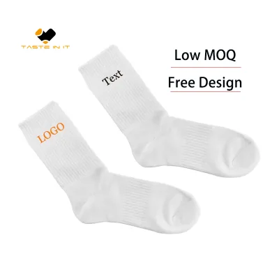 Custom School Socks White Calcetines Hombre Para Clases De Educacion Fisica En Colegio Compatibles Con Zapatillas Adi