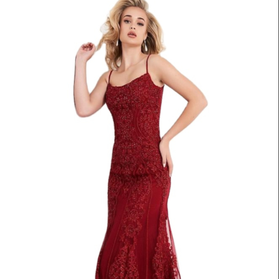 Fashion Appliques Crystal Evening Dresses 2021 Beaded Lace 3D Floral Sequined Prom Dress A-line Lady Dresses