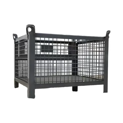 Customized Industrial Durable Heavy Duty Collapsible Transportation Cargo Efficient Storage Cage