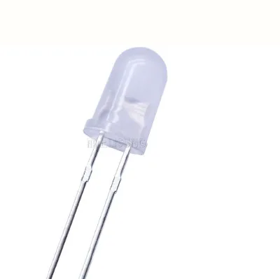 High Output Pink Purple White Blue Yellow Green Red DC 5V 5mm Led Diode With Built in Resistors
