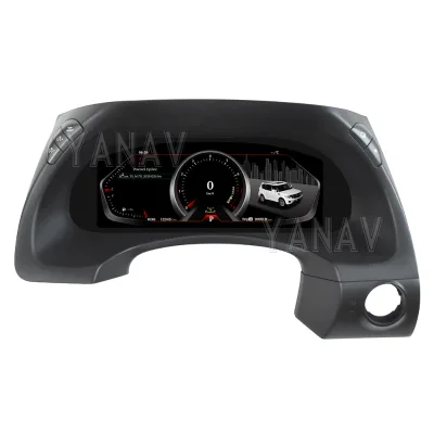 12.3 Inch Linux LCD Car Instrument Dashboard Display Digital Cluster for Nissan Patrol Y62 Infiniti QX80 2015-2020