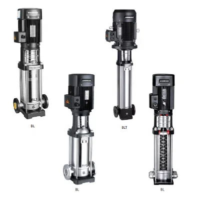 High Lift Head MechAnical Seal Motor 0.75kw 50hz Vertical Multistage Centrifugal Water Pump
