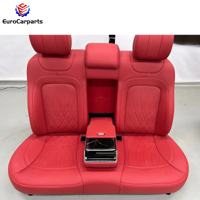 Rear Multifunctional Seat W465/W464/W463 Leather Rear Seat Ventilate Heating Massage Move Back and Forth Flatten Back Chair