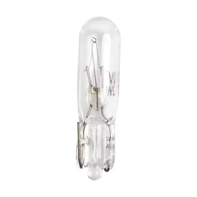 12V 2W T5 Glass Light Bulb Dashboard Instrument Panel Brake Light Bulbs Headlights Auto Interior Warning Light 12V 24V
