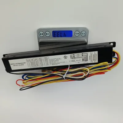 120-277V 50/60Hz Electronic Fluorescent Ballast for 2 Lamps F40T12 F34T12 F30T12 30W 34W 40W T12 Ballast 5-Year Warranty