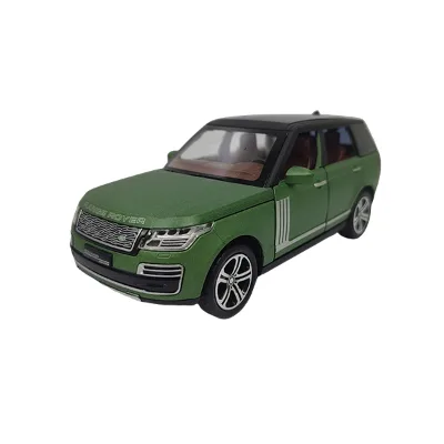 BigWheel 1:32 Zinc Alloy Car Model with Pull-Back Lights & Sounds AG13 Battery-Green for Ages 5+ Safety Certified