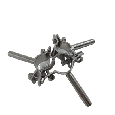 Stainless Steel Ss304 Industrial Pipe Holder Pipe Stand-off Clamps and Pipe Tube Supports Needs
