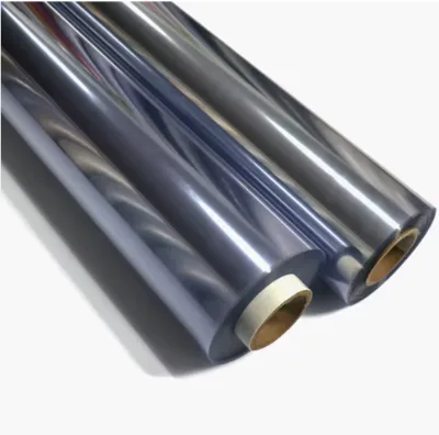 Vertical 0.25mm 0.3mm 0.35mm Thickness Wholesale Price Food Grade Transparent Smooth Hard PVC Coil for Thermoforming Shopping