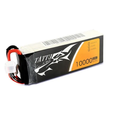 Drone Battery 6S 22.2V 10000mAh Solid State LiFePO4 with BMS Protection CE Certified Soft Case & Plug