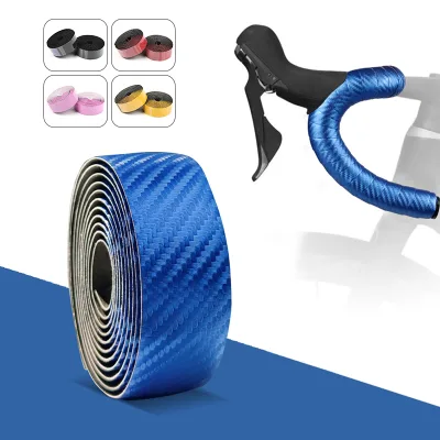 Soft Anti-Slip Road Bike Silicone Handlebar Tape with Plug Accessories for Road Bicycles and BMX Use