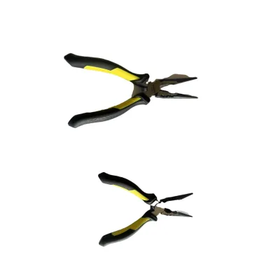 OEM Customizable Combination Pliers with Serrated Jaw Surface Multi-Functional DIY Cutting Tools with Soft Grip Plastic Handle