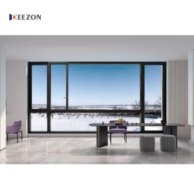 Energy Efficient Design Outward Window AMG121 Series Thermal Break Casement Windows