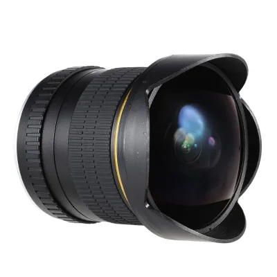 8.0MM F/8.0 F/22.0 Fisheye Full Frame for Compatible Manual Focus Lens 11 Elements 8 Groups for Portrait Landscape Photography