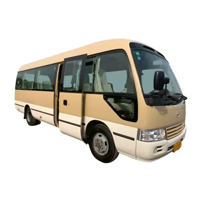 Used T Oyota Coaster City Buses 10-30 Seats Used Diesel Engine Coaches Bus Luxury Bus Transports for Sale